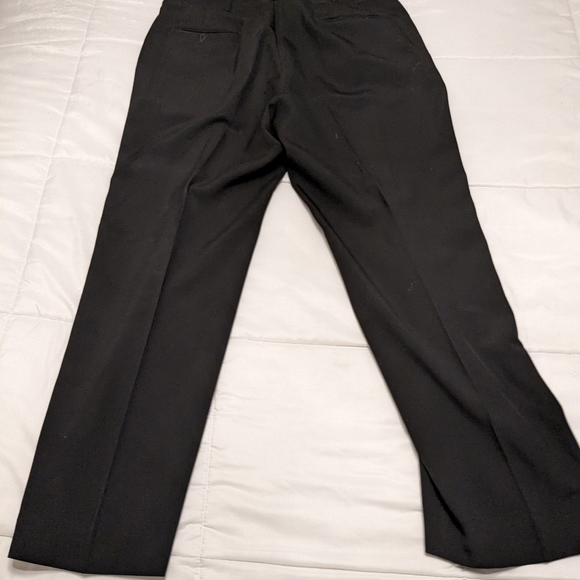 Men’s 36x30 Dress Pants John Alexander by Hartmarx 100% Worsted Wool Charcoal - Picture 4 of 7